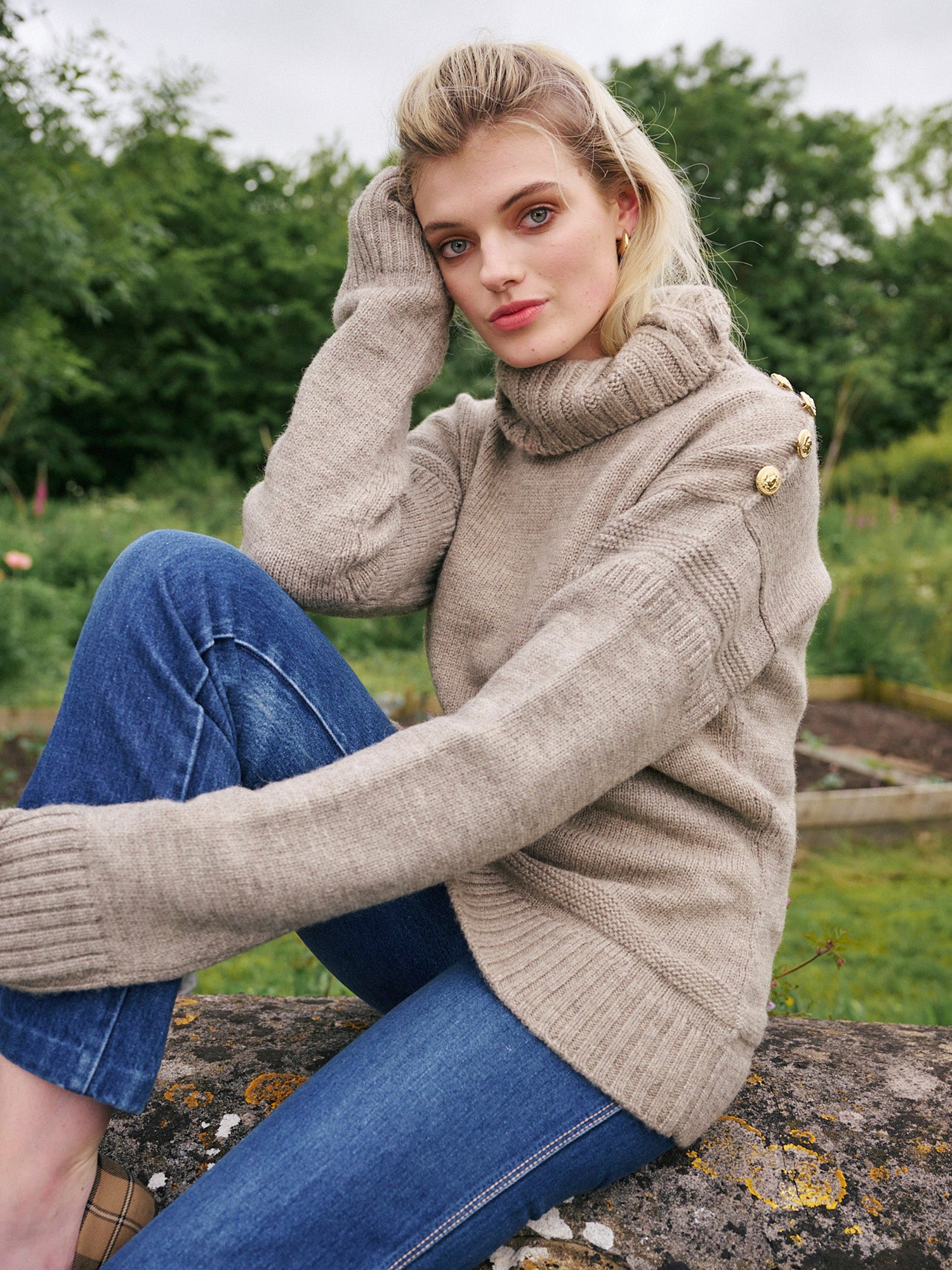 Anita Jumper in Mist – HERD