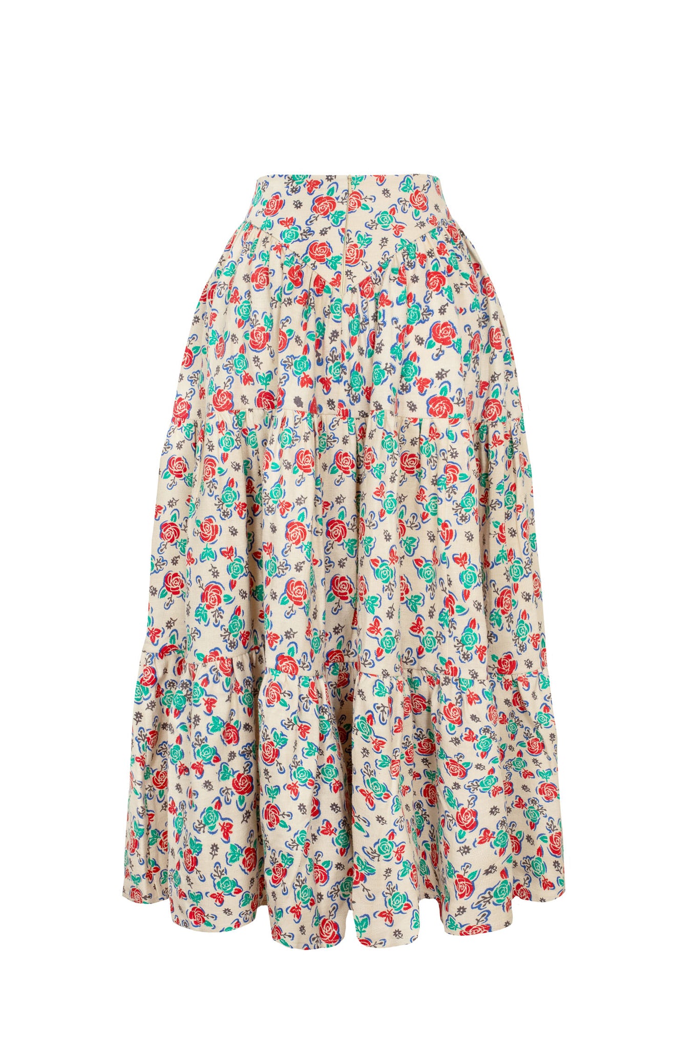 Campion Skirt in Vintage Print
