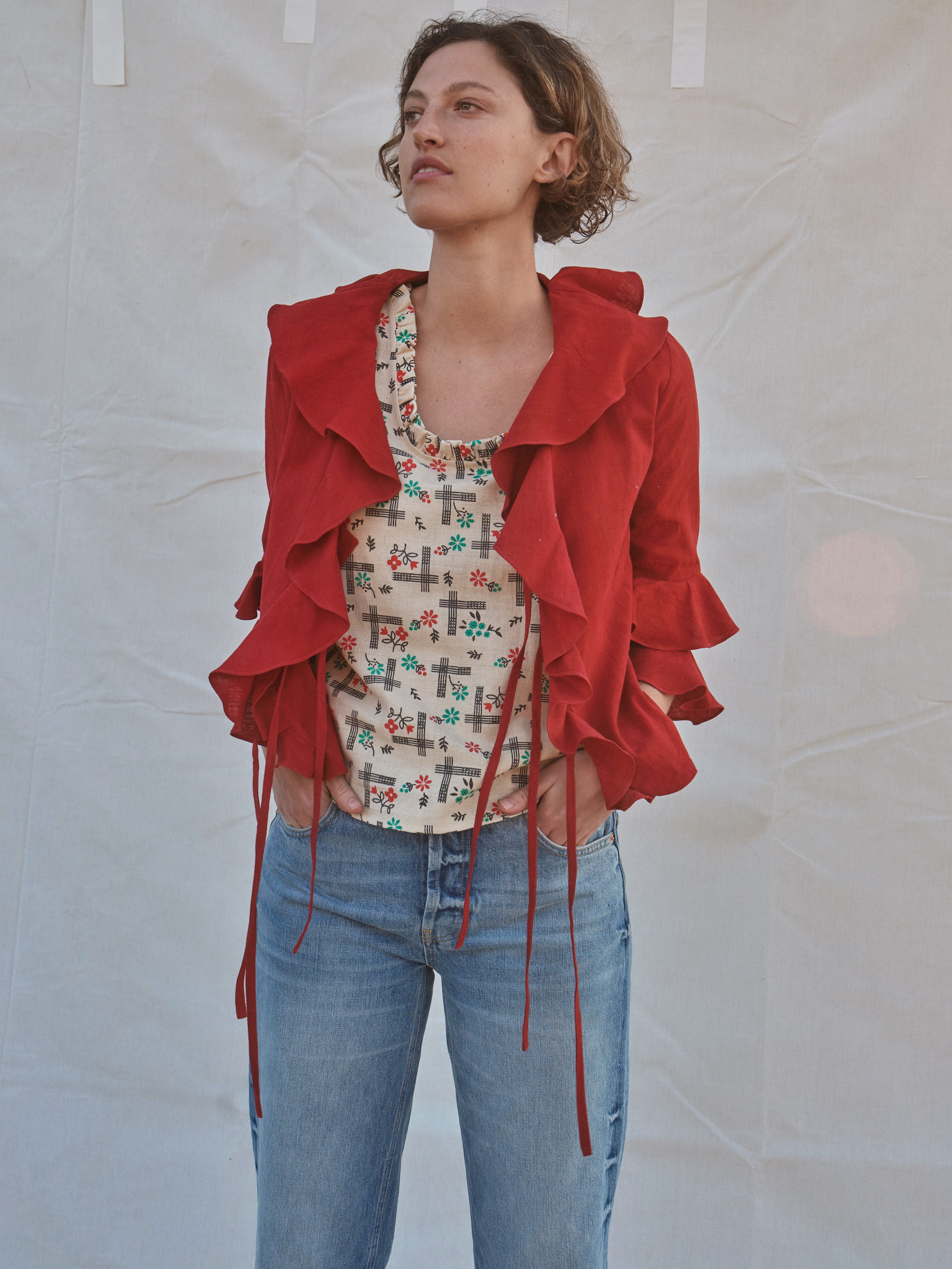 Foxglove Blouse Jad