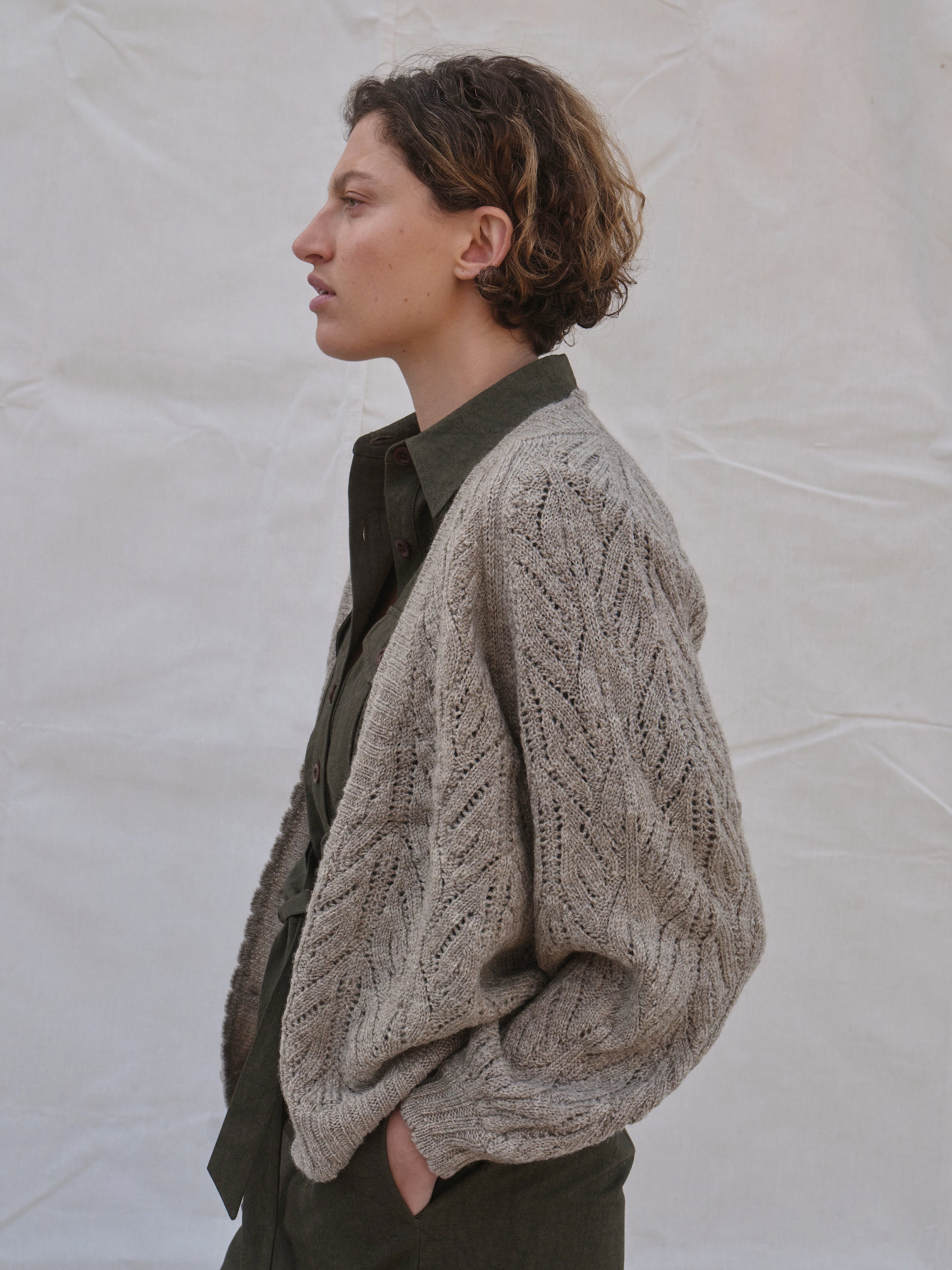 Wyre Cardigan Mist