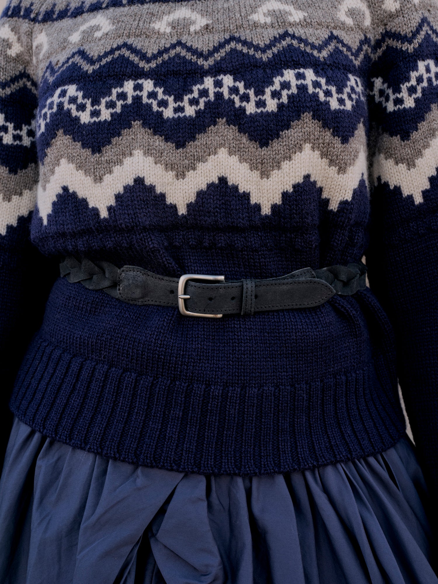 Joni Belt Suede & Nickel