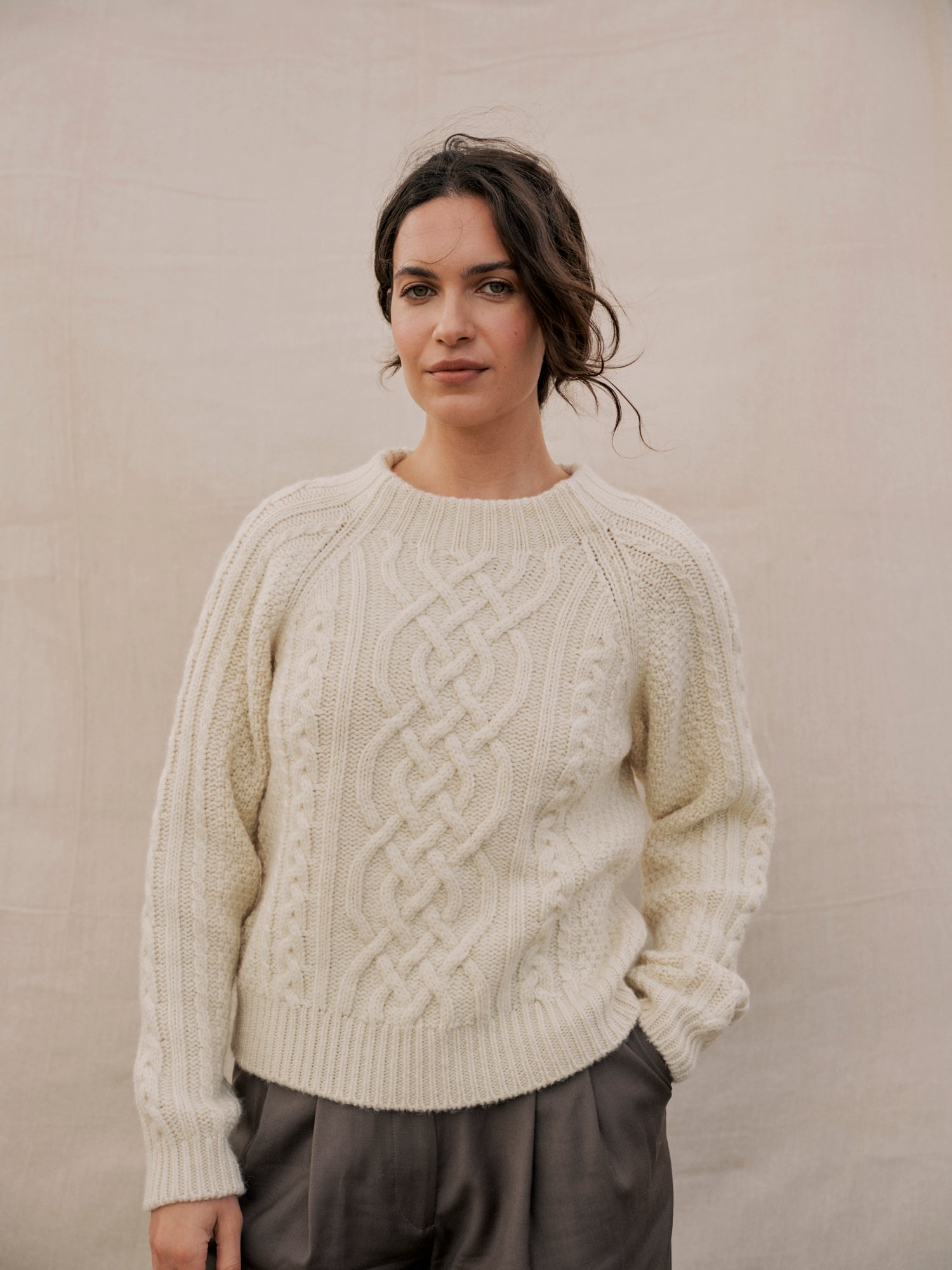 Whitby Jumper Ecru