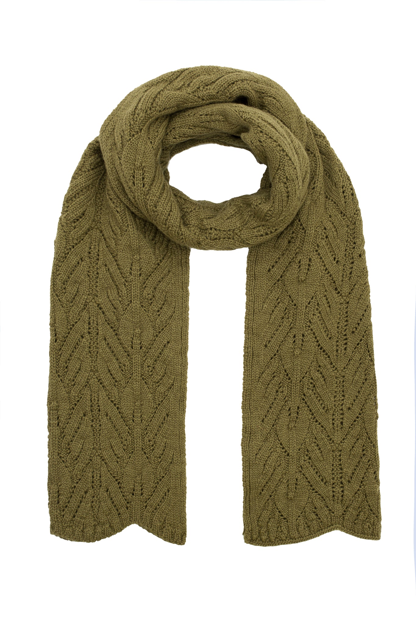 Scarf in Moss