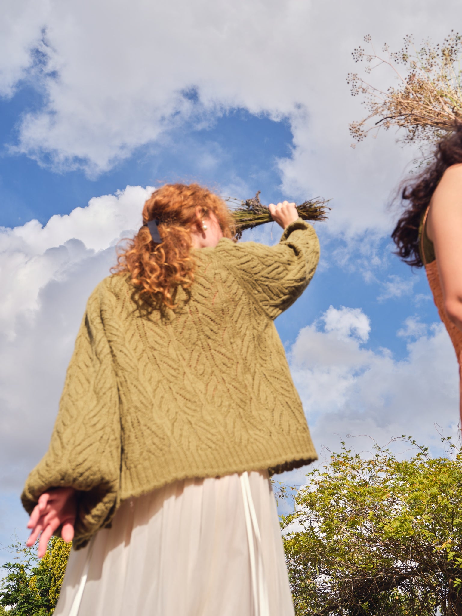 Wyre Cardigan in Moss