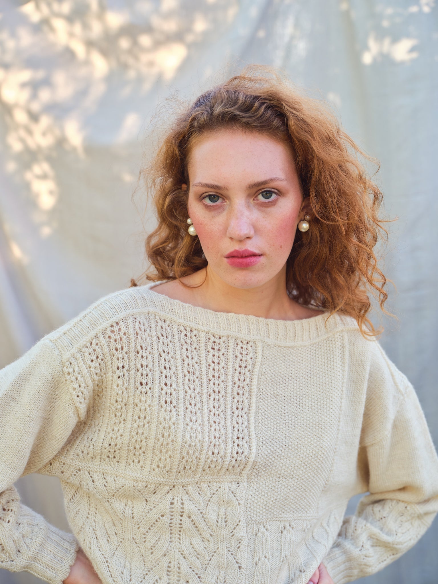 Freckleton Jumper in Ecru