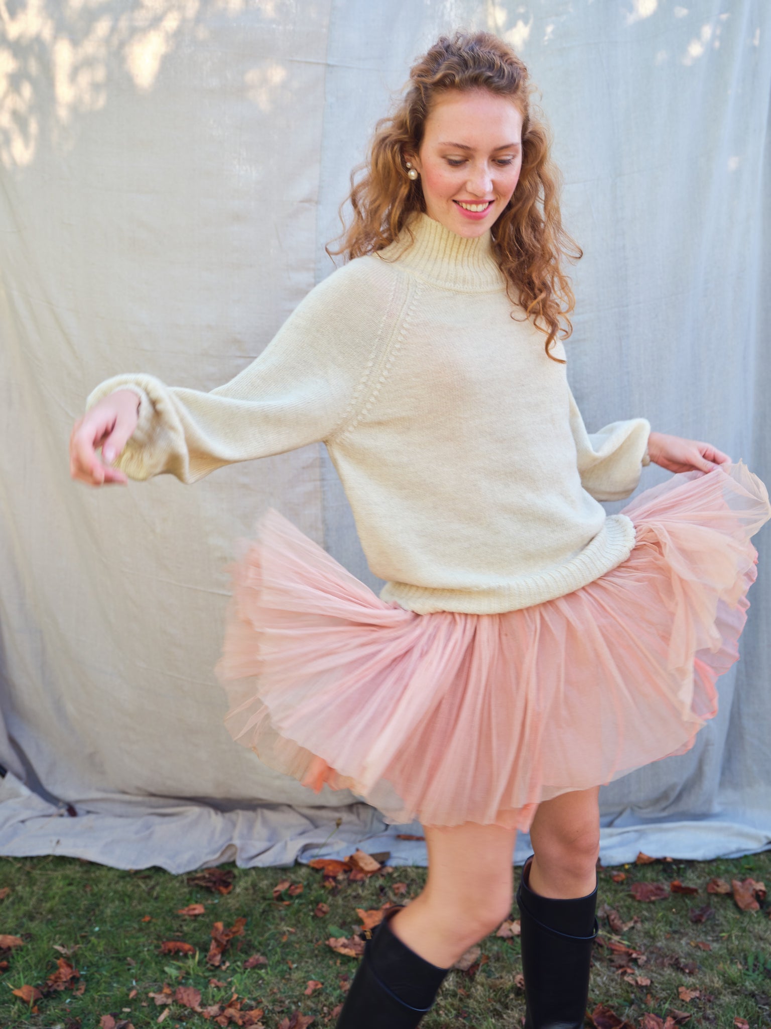 Elswick Jumper in Ecru or Mist