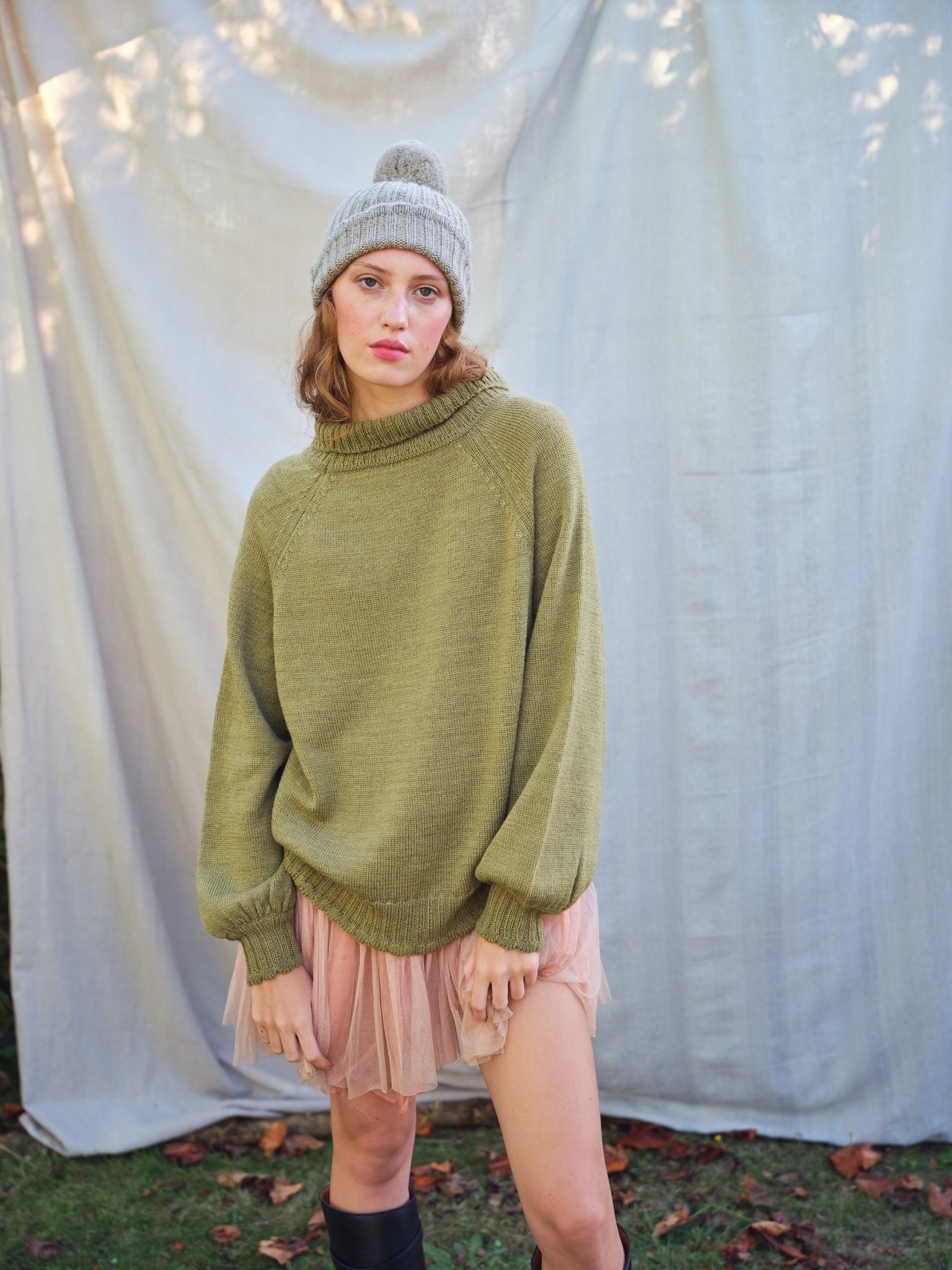 Elswick Jumper in Moss