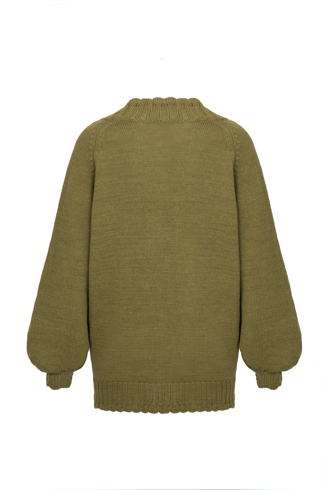 Elswick Cardigan in Moss